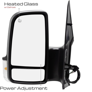 Nuevo Espejo <span class=keywords><strong>Retrovisor</strong></span> de Brazo Corto Mootour, Reemplazo Directo para <span class=keywords><strong>Mercedes</strong></span> <span class=keywords><strong>Sprinter</strong></span> 2014-2023 - Product Image 1