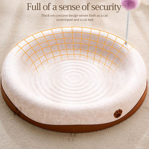Großhandel Custom Anti-Scratching Filz Katzen nest All Seasons Multifunktion ales Katzen bett - Product Image 5