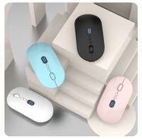 Nouvelle Souris Optique Sans Fil 2.4G YL04 Rechargeable LED Gaming Mini Droitière pour Ordinateur Portable et Bureau (Modèle 2026)