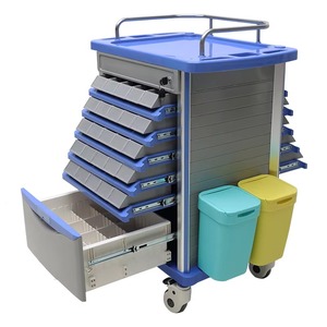 Carrito de Medicina Eléctrico de Doble Cara YAMAI, el Más Vendido, con Cajones Divisibles para Instrumentos Quirúrgicos Veterinarios - Product Image 2