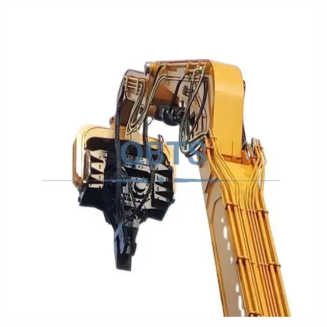 Hidrolik 20ton 30ton excavator tumpukan driver sisi penjepit hidrolik vibro palu untuk CAT330