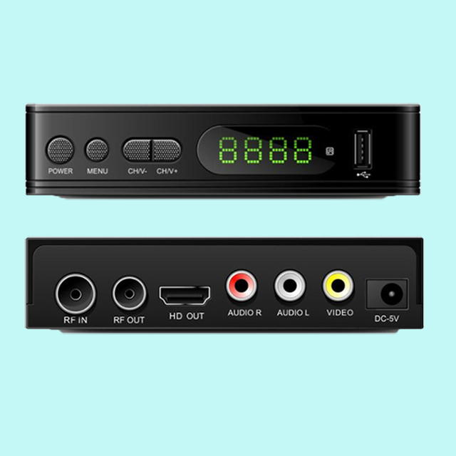 Set Top Box HD1080P Hevc Support H.264/H.265 DVB-T2 Receiver WiFi 100M Hotsale Indonisia/Russia/Europe/Africa/Columbia