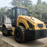 Livraison gratuite EPA Euro 5 Mini rouleau compresseur routier 1 tonne 3 tonnes Diesel Hydraulique Vibrant Tandem Compacteur d'asphalte 5 tonnes 8 tonnes Rouleau compresseur routier