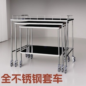 Xinyuchen Hospital Trolley 304 Stainless Steel YC-K11 Medical Instrument <b>Cart</b> Durable Minimalist Design - Product Image 4