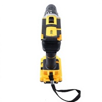 Kit de perceuse sans fil 21V, ensemble de tournevis électrique avec 2 batteries, chargeur et boîte à outils pour le bricolage à domicile OEM