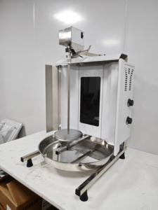 2-Burner Good Price Commercial Stainless Steel Electric 220V Shawarma Machine for Home &amp; <strong>Food</strong> <strong>Stand</strong> - Product Image 2