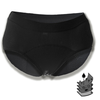 Culottes menstruelles Shanhao OEM sans PFAS, sous-vêtements de règles à base de matériaux biologiques, culottes de règles pour flux abondant pour femmes