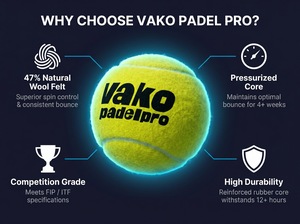 Pelotas de Pádel de Lana Duraderas de Alta Calidad Aprobadas por la <span class=keywords><strong>ITF</strong></span>, Logotipos Personalizables, Venta Directa de Fábrica, Precios Bajos, ODM/OEM - Product Image 5