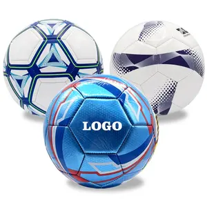 Customized Logo Printed Training wholesale Football Goal Ball Outdoor size5 Sport Football Soccer Ball