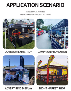 Hly quảng cáo <span class=keywords><strong>Logo</strong></span> ngoài trời nhôm 10x10 Tán lều triển lãm sự kiện marquee gazebos tán bật lên tùy chỉnh in lều - Product Image 4