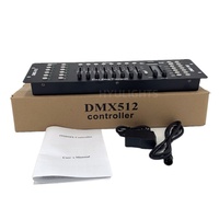 Consola de Control de Luces DMX192 Profesional Mini, Controlador de Luces DMX512 para Escenarios, Discotecas, Fiestas, DJ