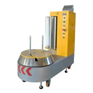 Airport packing wrapper machine automatic airport luggage wrapping machine