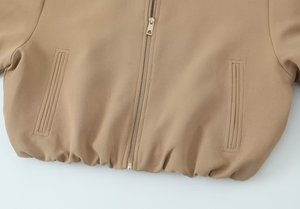 TAOP&ZA 2025 Nuova Collezione Invernale Abbigliamento Donna Giacca Casual Semplice alla Moda con Maniche Lunghe a Strati Elasticizzate e Colletto 8372246 - Product Image 6