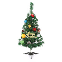 Sapin de Noël artificiel floqué, décoration de fête de Noël pour la maison, décoration de table, mini sapin de Noël