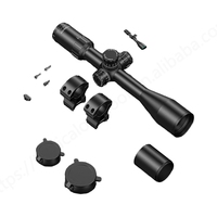 Lunette de tir tactique CVLIFE BearPower 5-25x50 FFP avec Zero Stop, longue portée, pour la chasse en extérieur