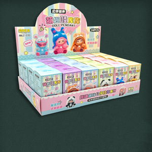 Cartoon-Blindbox mit niedlichem PVC-Anhänger als Weihnachtsgeschenk oder Preis – Großhandel für kleine Spielzeug-Schlüsselanhänger - Product Image 5