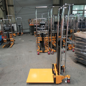 Manual Forklift Stainless Steel Mold Stacker 125mm Tire 3mm Plate Thickness Hydraulic Lifting Mold <b>Transport</b> Vehicle - Product Image 1