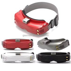 شاشة UAV OLED وشاشة من x من من من <span class=keywords><strong>2</strong></span>-6S LiPo P 100FPS Ghz 48CH قطع غيار الطائرات بدون طيار FPV Goggle لـ SKYZONE SKY04X PRO - Product Image 6