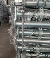 Puntal de Apuntalamiento de Acero Galvanizado en Caliente de Alta Resistencia para Andamios