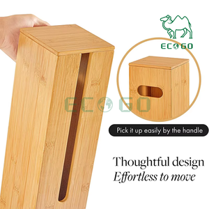 Portarrollos de papel de almacenamiento de bambú, portarrollos de papel higiénico, portarrollos de papel higiénico de granja para Baño - Product Image 5