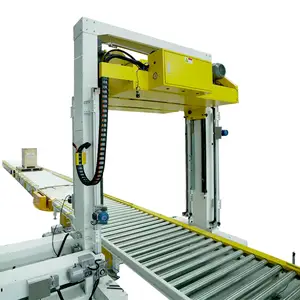 High Pressure Pallet Strapping Equipment Two Strapping Head Pallet Strapping System for Corrugated Cardboard