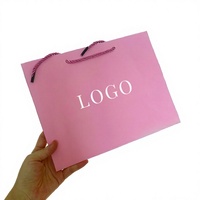 Sacs cadeaux de luxe en papier d'art, petits, recyclables, avec poignées, mini, en vrac, pour fêtes, bijoux, parfums, emballages en matériaux recyclés