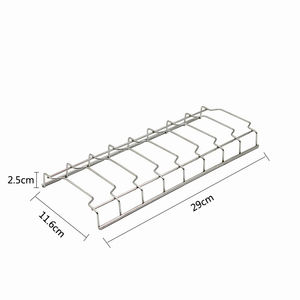رف تخزين لتجفيف الأطباق بالمطبخ رف لأطباق الأطباق ووعاء توفير المساحة رف تجفيف الأطباق من الفولاذ المقاوم للصدأ - Product Image 2
