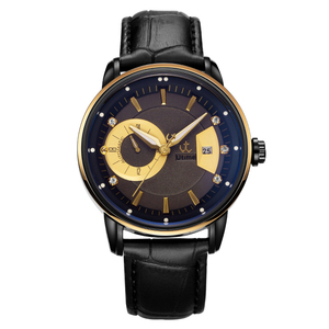 High Quality Men's Calendar Dial Mechanical Waterproof Genuine Leather Strap <b>Watch</b> - Product Image 6