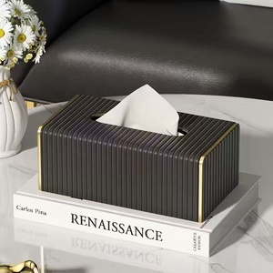 Boîte <span class=keywords><strong>à</strong></span> <span class=keywords><strong>mouchoirs</strong></span> de luxe moderne, porte-serviettes, décoration d'intérieur, table basse, boîte <span class=keywords><strong>à</strong></span> <span class=keywords><strong>mouchoirs</strong></span> en cuir - Product Image 4