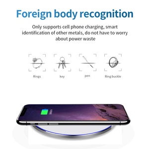 10W MAX rápido inalámbrico <span class=keywords><strong>cargador</strong></span> para <span class=keywords><strong>Samsung</strong></span> <span class=keywords><strong>Galaxy</strong></span> <span class=keywords><strong>S10</strong></span> S9/S9 + S8 Nota 9 USB de carga Qi pad para iPhone 11 Pro XS Max XR 8X8 <span class=keywords><strong>Plus</strong></span> - Product Image 4