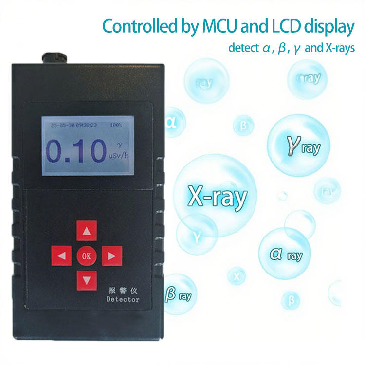 Real-time IP67 Explosion-proof Radiology B Radiation Detector Alpha ...