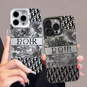 Étui de luxe <span class=keywords><strong>grand</strong></span> écran pour iPhone 17. iPhone 15/13 Promax Couleur Argent Premium Marque Tendance - Product Image 4