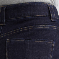 Jeans baggy pour femmes à taille haute et à jambe droite avec logo personnalisé en gros