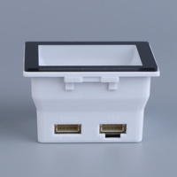 TOTINFO Lecteur de codes-barres 2D intégré, lecteur de codes QR, capteur CMOS, garantie de 2 ans, USB Wiegand RS232 RS485 TTL A4