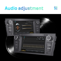 Radio Estéreo para Auto con Android Auto y Carplay de 7 Pulgadas para BMW Serie 3 E90 2004-2013, GPS, WiFi, BT, FM, RDS, Reproductor Multimedia