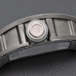 Reloj de Pulsera Deportivo Clásico de Cerámica Gris Mate para Hombre, Personalizado, a la Moda, con Diseño Hueco - Product Image 6