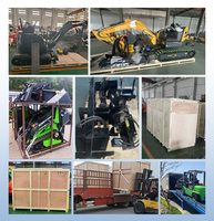 Accessoires pour mini-excavatrice légère, éléments d'outillage hydraulique portables pour l'aménagement paysager résidentiel et la culture agricole
