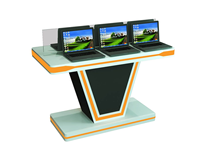 Décoration de Tableau d'affichage au détail d'ordinateur portable de customized-computer-shop-design pour Vr Gaming Store