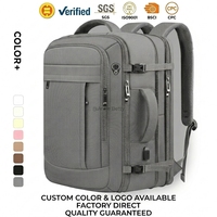 Sac à dos pour ordinateur portable multi-poches, directement de l'usine, résistant à l'eau, durable, pour les voyages d'affaires et l'usage quotidien, OEM/ODM