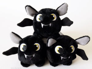 ぬいぐるみぬいぐるみ5インチハロウィンバットカスタムマスコットリアルぬいぐるみ - Product Image 2