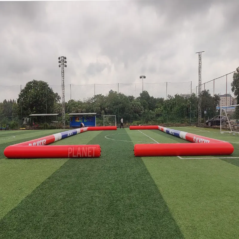 Terrain de Football gonflable étanche à l'air pour adultes et enfants, zone sûre, été