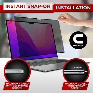 Pantalla DE PRIVACIDAD magnética para MacBook <span class=keywords><strong>Pro</strong></span> de 14 pulgadas (2021-2025, <span class=keywords><strong>M1</strong></span>/M2/M3/M4/M5) Filtro de deslumbramiento mate extraíble para portátil <span class=keywords><strong>Mac</strong></span> <span class=keywords><strong>Pro</strong></span> de 14,2" - Product Image 2