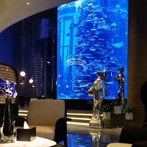 Acryl Lakens Fabrikant Supply Grote Cilindrische Acryl <span class=keywords><strong>Aquarium</strong></span> <span class=keywords><strong>Aquarium</strong></span> - Product Image 4