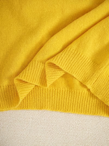 <strong>Women's</strong> Fair Isle Yoke Knit Sweater 2026 Winter Crew Neck Long Sleeve Pullover 100% Polyester <strong>Mustard</strong> Yellow Geometric <strong>Jumper</strong> - Product Image 3