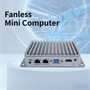 J1900 프로세서 듀얼 LAN 및 듀얼 COM 포트가 있는 소형 산업용 미니 PC 다목적 애플리케이션을 위한 쿼드 USB 포트 - Product Image 2