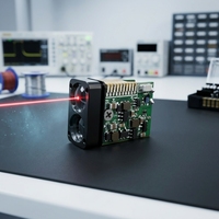 Module de télémétrie laser hautement intégré PTGL-12X, portée de 1200 m, télémètre pour caméra PTZ, capteur de distance laser TTL (Time of Flight)