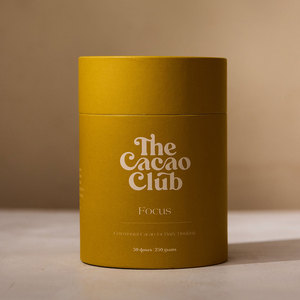 Tùy Chỉnh In Ấn Các Tông Món Quà Thực Phẩm In Ấn Vòng Rỗng Cacao Bột Bao Bì Container Giấy Ống Của Cacao - Product Image 4