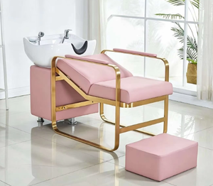 Sillón de peluquería moderno con lavacabezas y silla, estación de lavado de cabello para salón, cama de lavado a precio económico - Product Image 6
