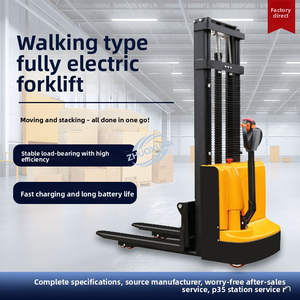 1.5-Ton 1500Kg Fully Electric Hydraulic Forklift With Manual Pallet Stacker - Product Image 4