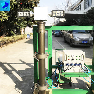 Aluminium Ijzeren Verticale Verlichting Lifting Lamp Post Veelhoekige Achthoekige Zonne-Energie Straatlantaarnpaal Voor Buiten Tuin Vierkant Gebruik - Product Image 4